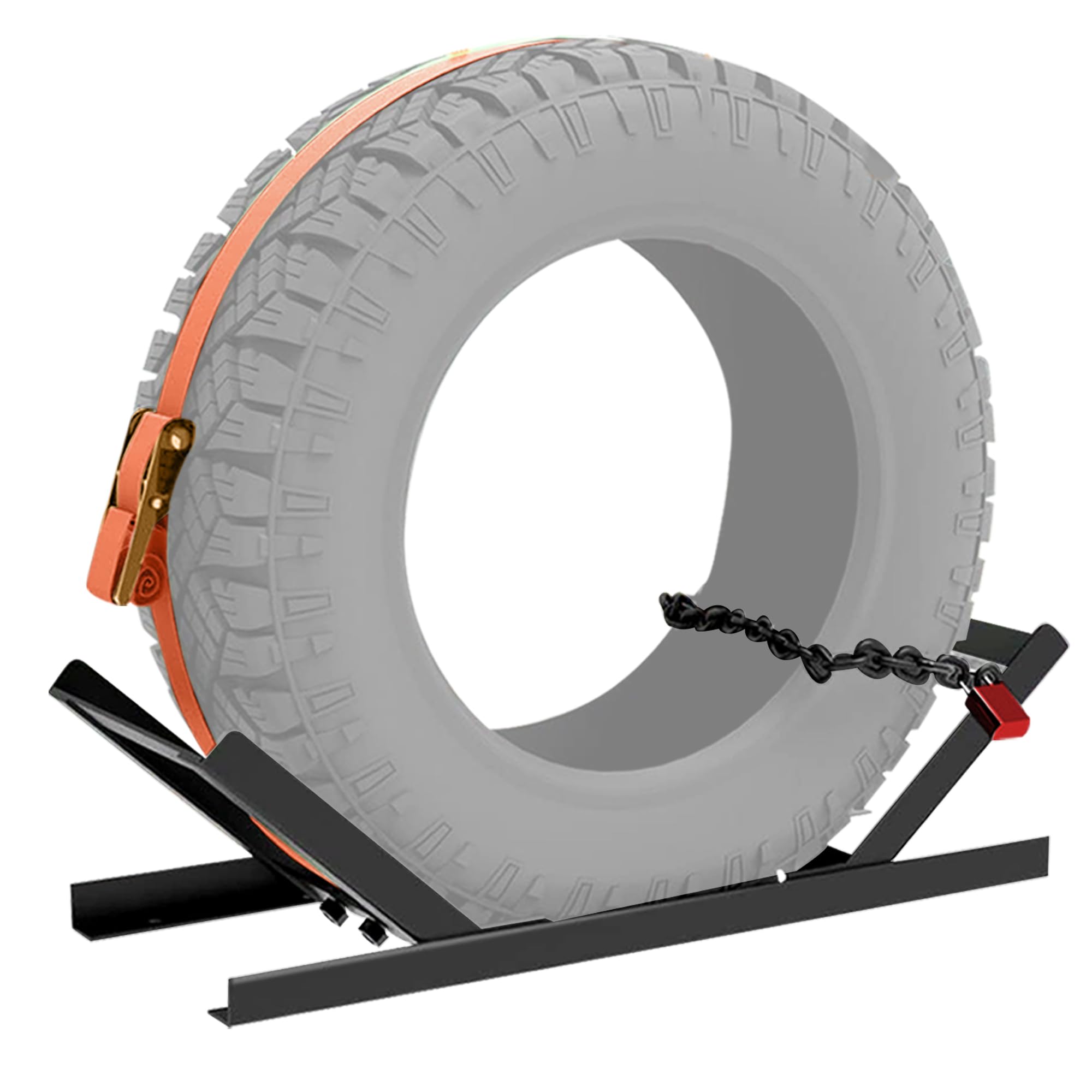 Amazon.com: KUAFU Semi-Truck Spare Tire Carrier with Ratchet